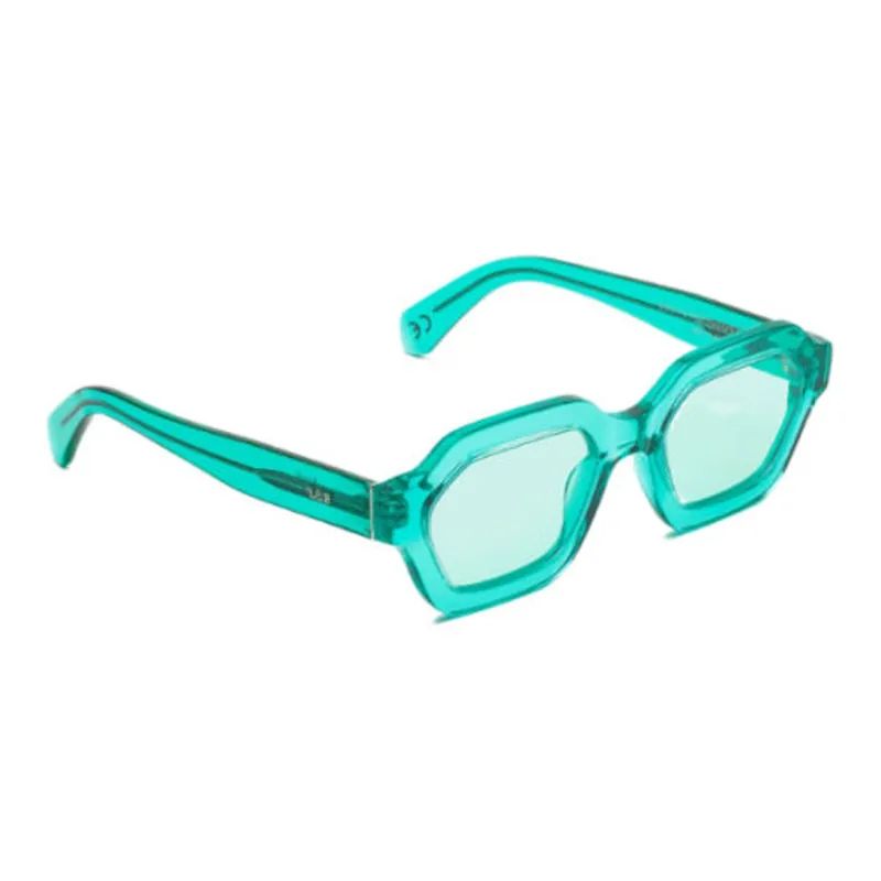 Retrosuperfuture - Irregular Shape Sunglasses Men's Green-2