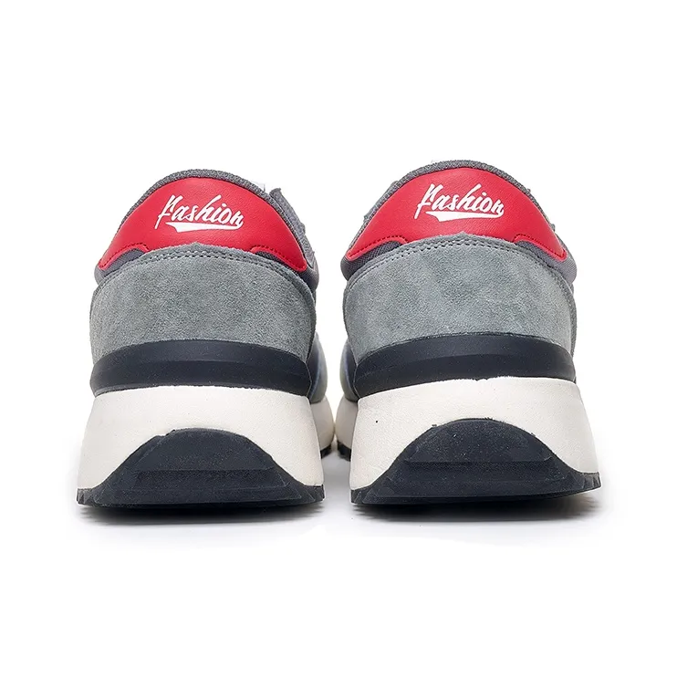TREEPERI Running Shoes Unisex Low Top Gray-5