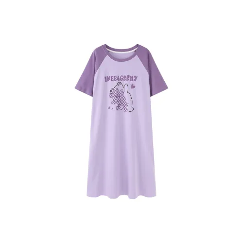 GOSO Nightgown Women's Purple Shades