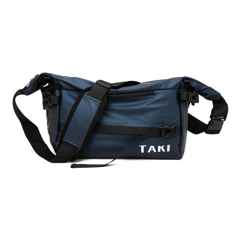 TAKI Synthetic Leather Crossbody Bag Shoulder Bag Regular Unisex Black/Gray/Blue/Green-8
