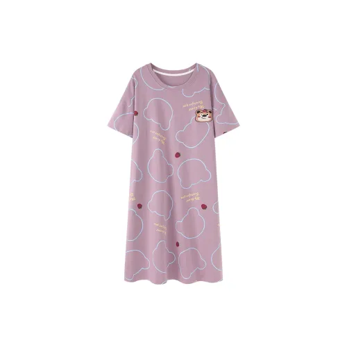 GOSO Nightgown Women's Purple Shades