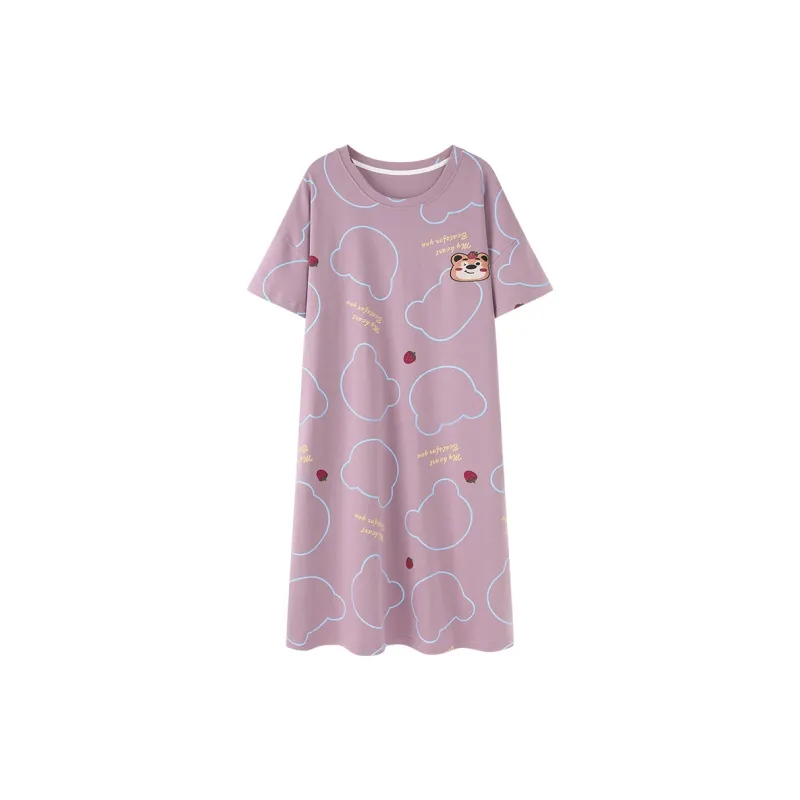 GOSO Nightgown Women's Purple Shades-0