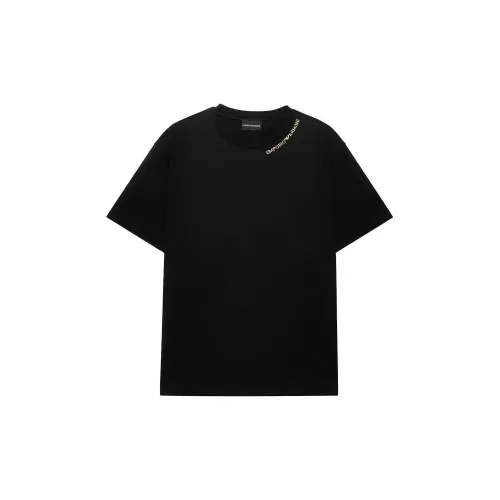 EMPORIO ARMANI T-Shirts Men Black