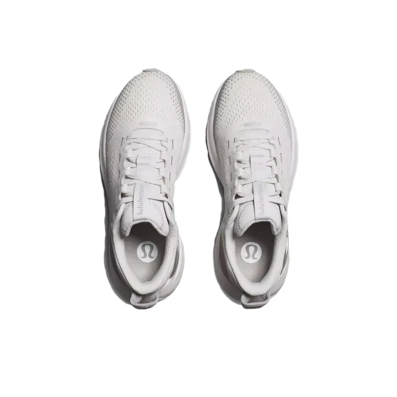 Lululemon Beyondfeel Trail Running Shoes Unisex Low Top Steam White/Raw White/Silver Drop-3