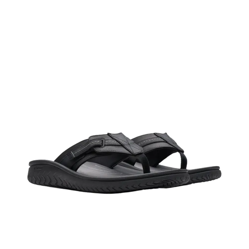 Clarks EVA Flip Flops Men's Black-2