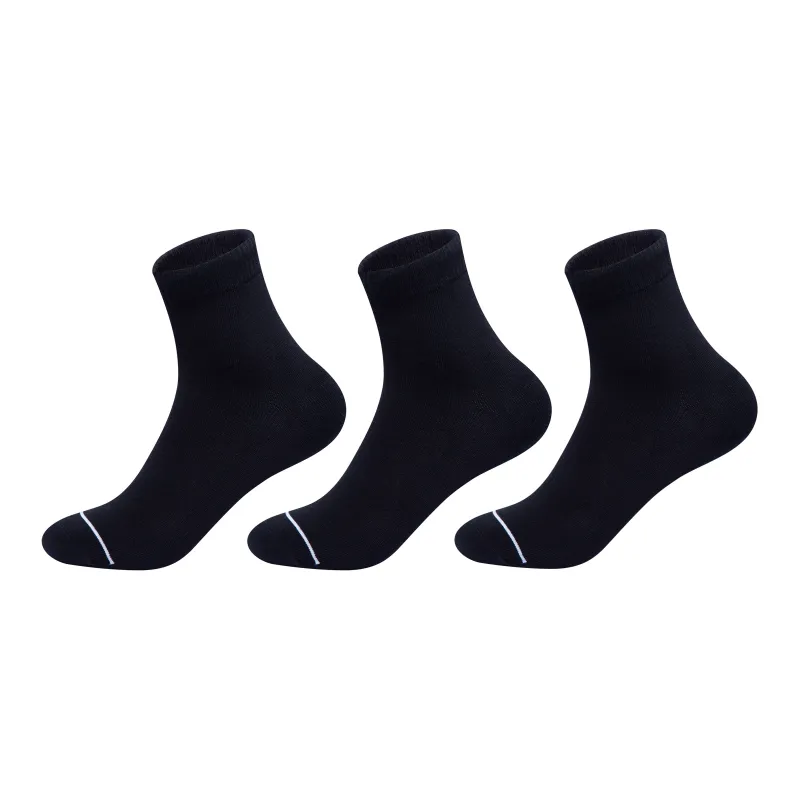SAIQI Mid Calf Socks Men's 3 Pack-1