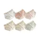 M1055-Leaf Textured-E Set-White+Cameo Brown+Light Pink+Skin+Skin (6 Pack)