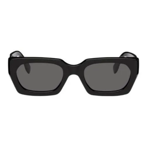 Retrosuperfuture Acetate Irregular Shape sunglasses Ace Men's Black