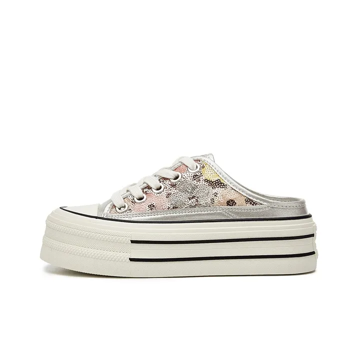 Jin Baichuan Lightweight Coverage Low Top Skateboard Shoes Women's-4