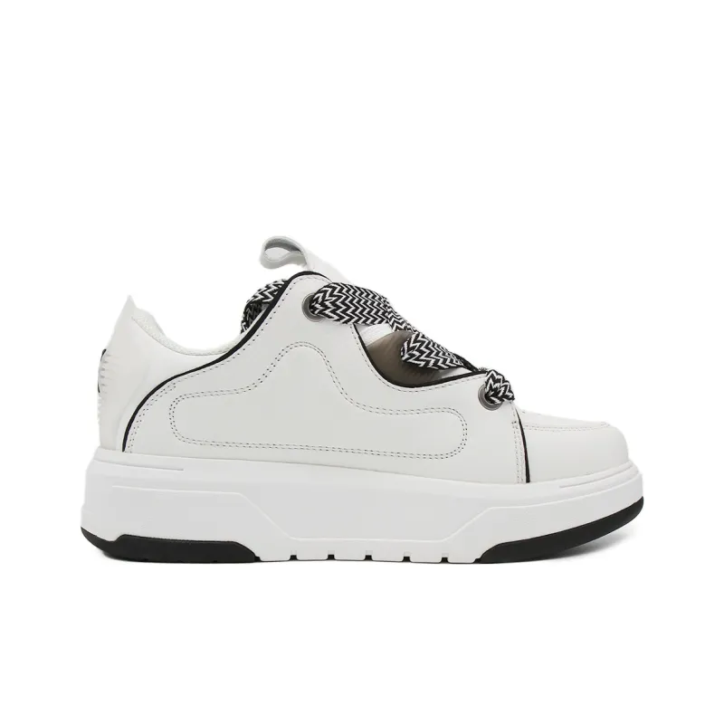 Hurley Puffy Shoes Wear-Resistant Breathable Height Increasing Low-Top Skateboard Shoes Unisex-1
