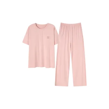 The Story Of The Flower Season Pajama Set Women's Pink