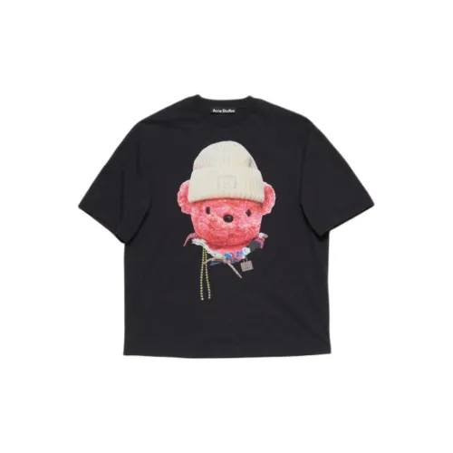 Acne Studios 2024 Autumn/Winter Collection T-Shirts Unisex Black