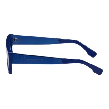 Retrosuperfuture Metal Acetate Rectangular Sunglasses Men's Blue