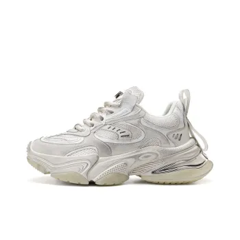 Pmt Nirvana Series Chunky Sneakers Unisex Low Top White
