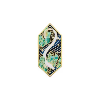 Daparo Yeung Metal Enamel Brooches Unisex
