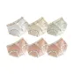 M1055-Leaf Textured-F Set-White+Skin+Green+Cameo Brown+Cameo Brown (6 Pack)