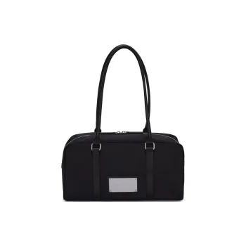 MATIN KIM Nylon Handbag, Shoulder Bag Regular Women's Black