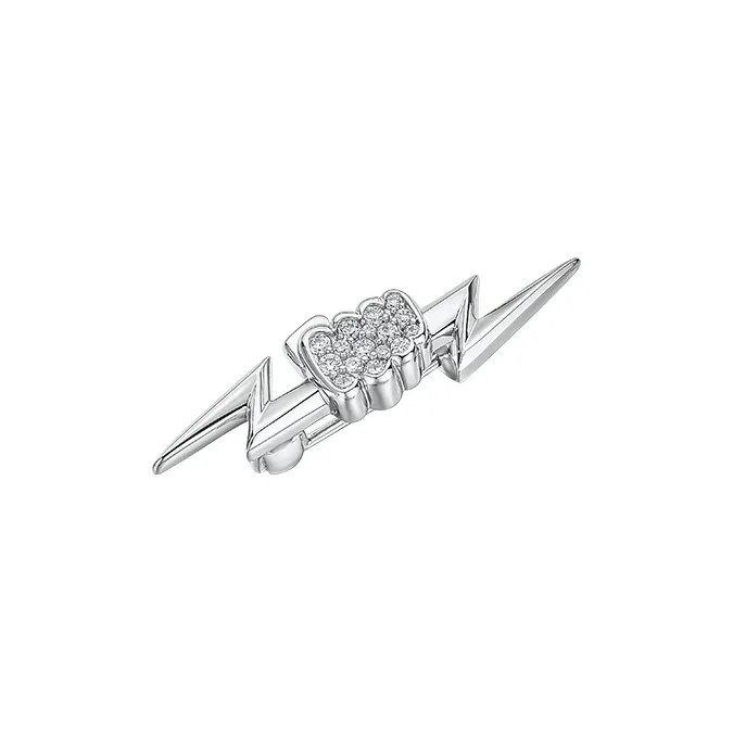 MYSH 925 Sterling Silver Men's Brooch Men's-1