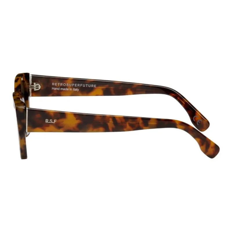Retrosuperfuture Acetate Irregular Shape Sunglasses Women's Tortoiseshell-2