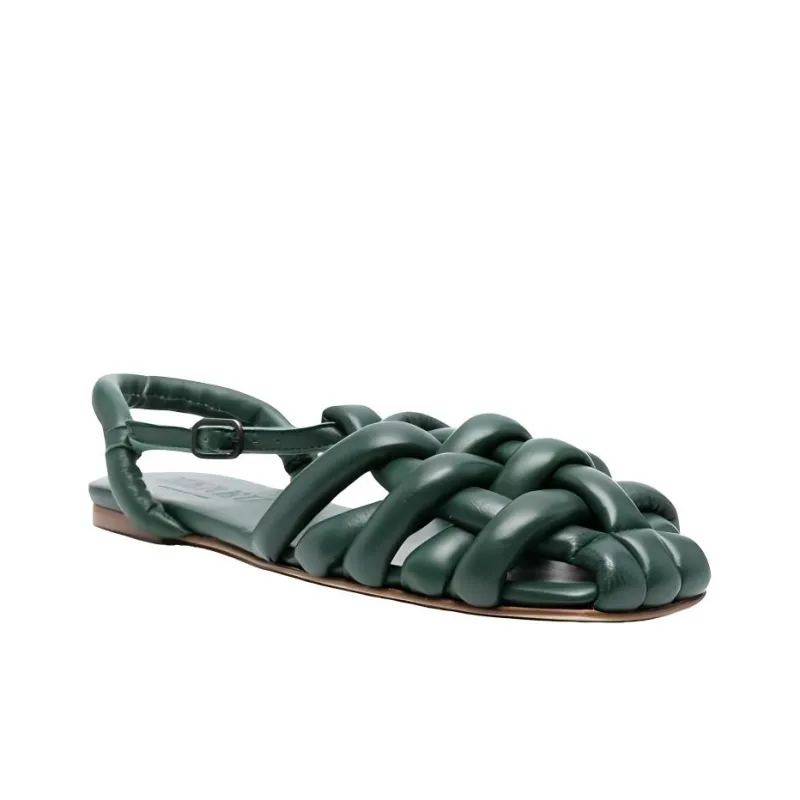 Hereu Cabersa Roman Sandals Women's Dark Green-2