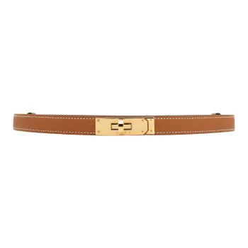 HERMES Kelly Leather Belts Women's