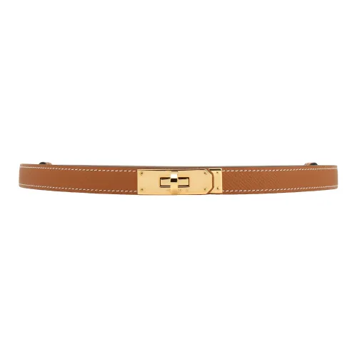 HERMES Women Kelly Leather Belt