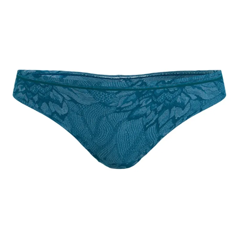 Nike THONG Underpants Europe Version Women's 1 Pack Blue-0
