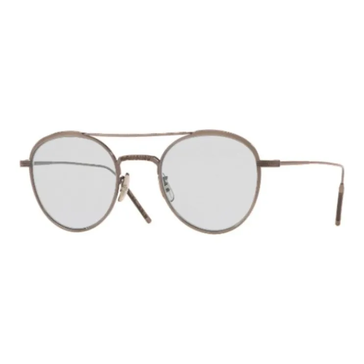 Oliver Peoples Metal Aviator Sunglasses Unisex Brown-0