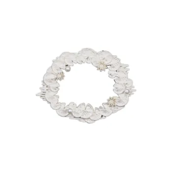 Daparo Yeung Copper Silver-Plated Brooches Unisex