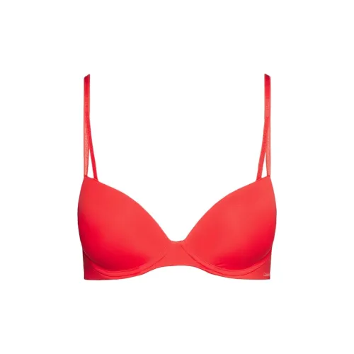 CK/Calvin Klein LIFT DEMI Bra Europe Version Women's Orange Red