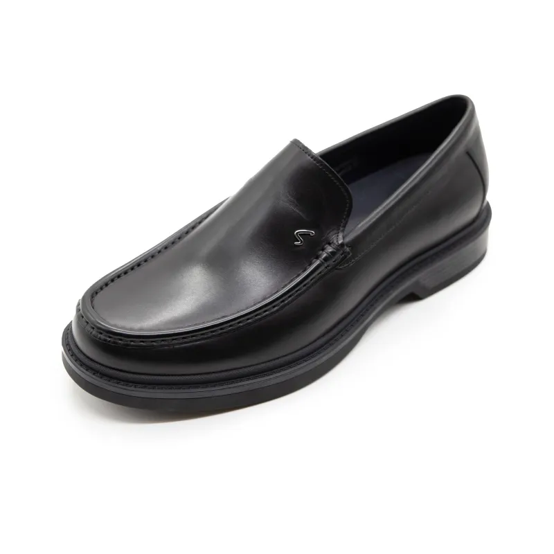 Satchi Dress Shoes Slip on Men's Black-1