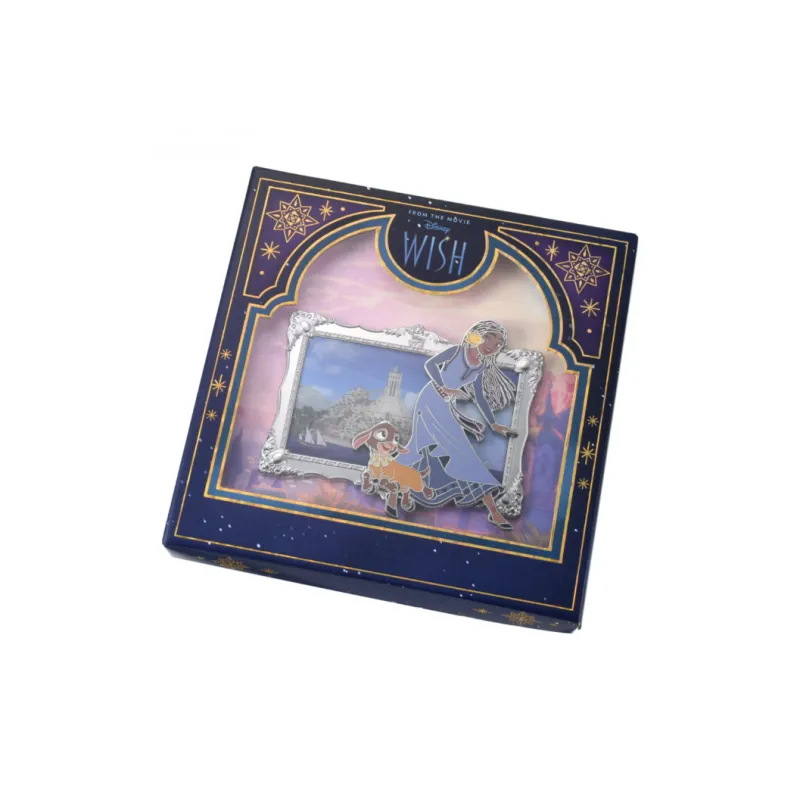 Disney Asha Valentino Disney Movie 'Wish' Star Pin Badges-0