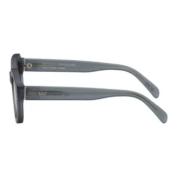 Retrosuperfuture Acetate Round Sunglasses Men's Blue