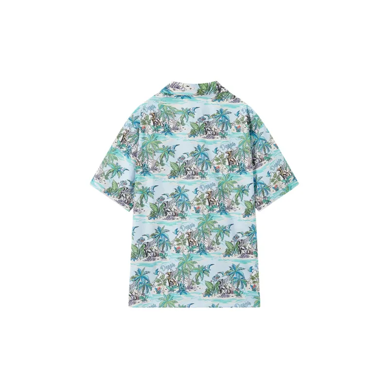 DEGAIA SS24 Shirt Men's Multicolor Pattern-1