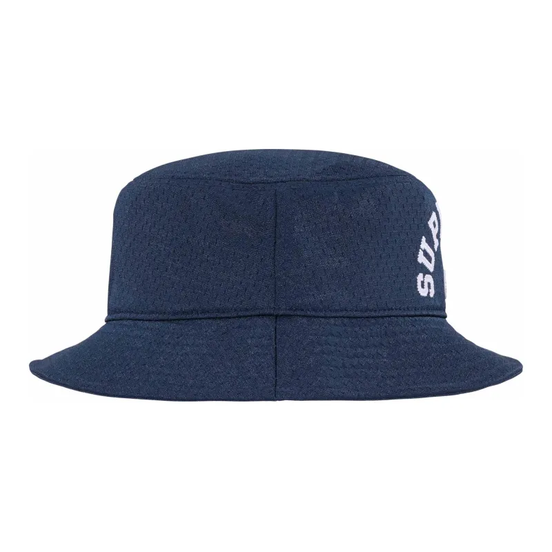Supreme Twill Bucket Hats Unisex Blue-1