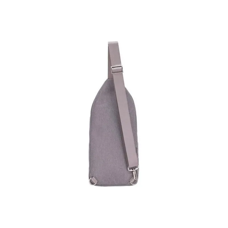 SWIZA Polyester One Shoulder Crossbody Fanny Pack Sling Bags Regular Unisex Light Gray/Black/Khaki Green-2