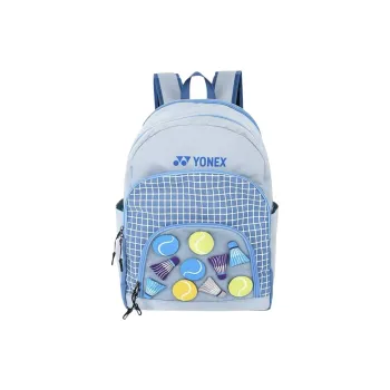 YONEX Fabric Backpack Unisex Sky Blue/Yellow & Orange
