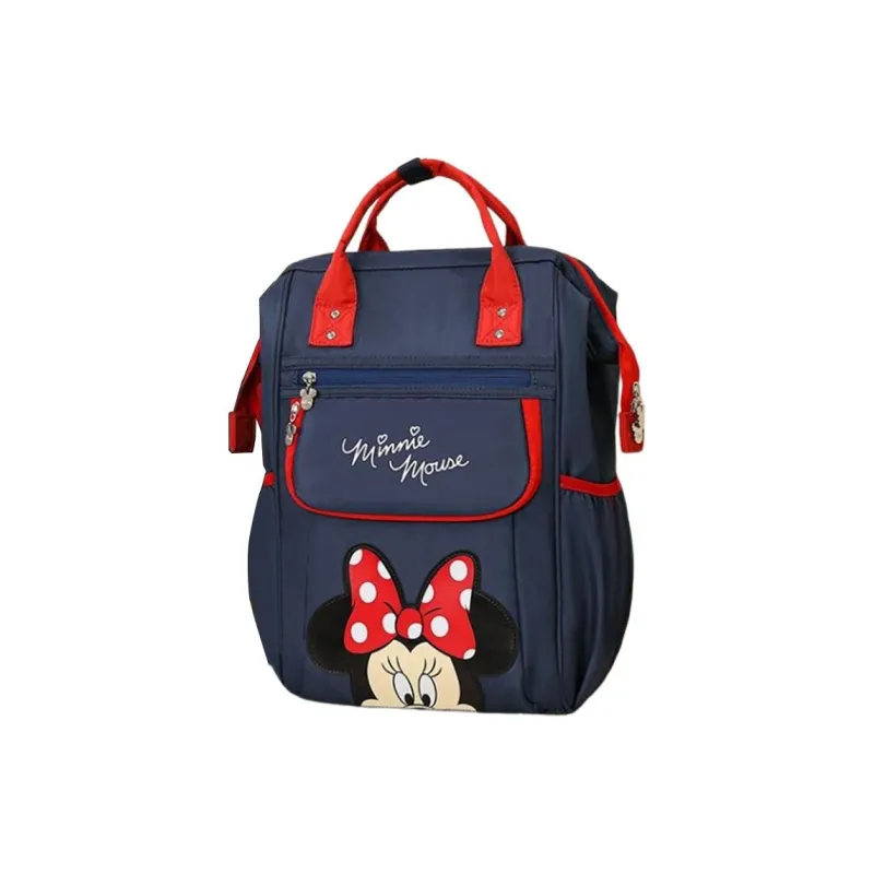 Disney Fabric Backpack Regular Unisex Minnie Pink/Mickey Black/Minnie Navy Blue-8