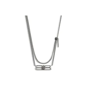 Balenciaga BB Icon Chain Necklace