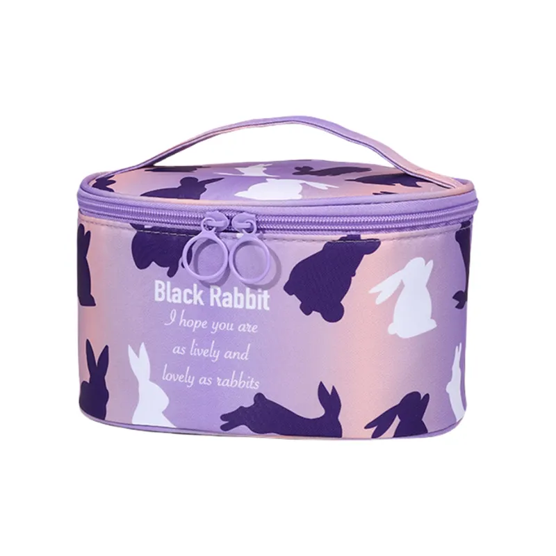 Vack Polyester Makeup Bag Women's Purple-7