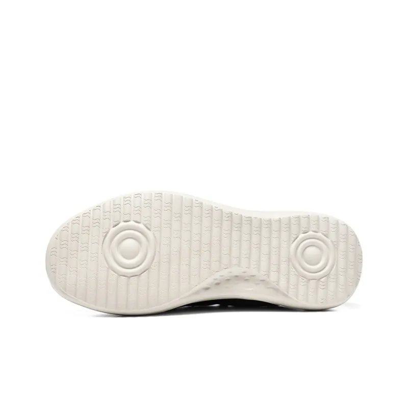 AOKANG Dunk Series Slip on, Slip on Height Increasing Abrasion Resistant Breathable Low Top Canvas Shoes Men's Box-5