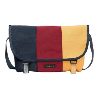 Timbuk2 Recycled Material Messenger Bag Shoulder Bag Crossbody Bag Small Size Unisex Marine Blue & Red & Yellow