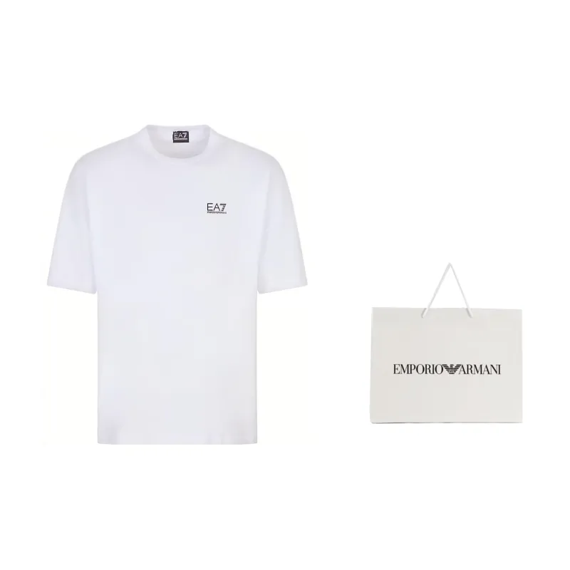 EMPORIO ARMANI EA7 SS23 T Shirt Men's White-2