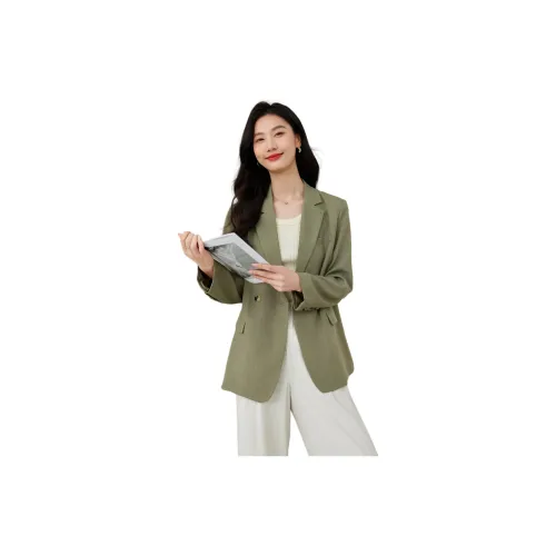 VIMLY Business Suits Women's Green