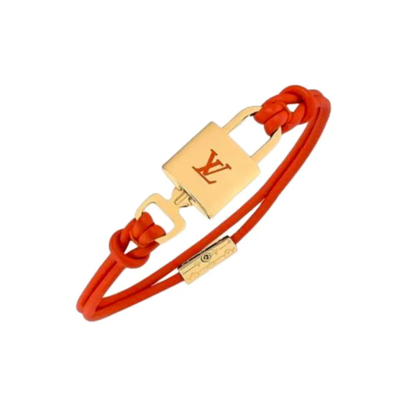 LOUIS VUITTON Calfskin, Metal Bracelets Men's Multicolor-5