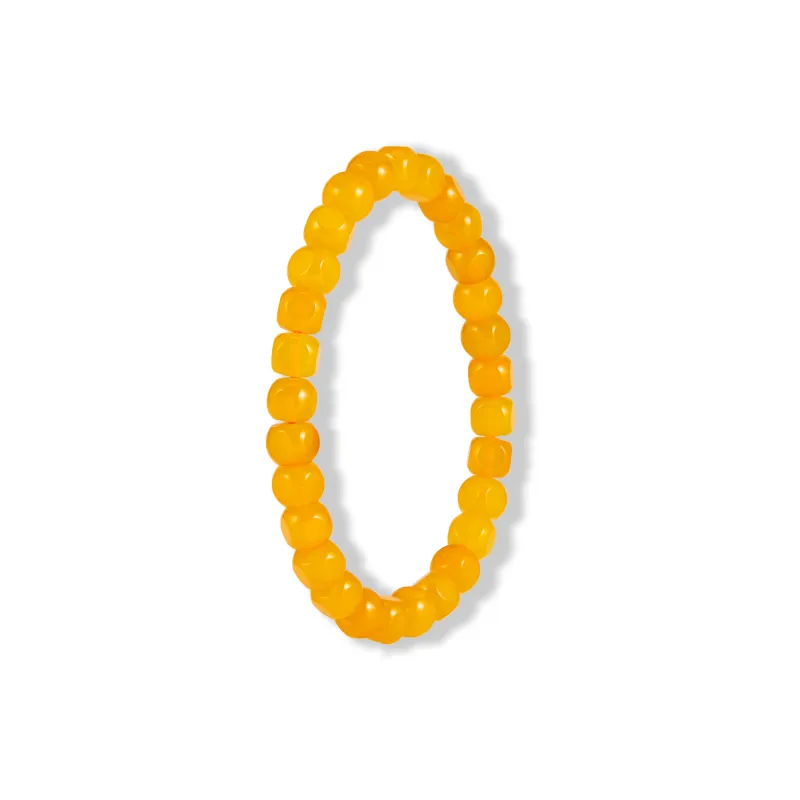 Bluish Reverie Colored Glaze Jade Bracelets Unisex-5