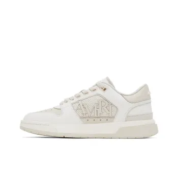 AMIRI Logo embossed Leather Sneakers