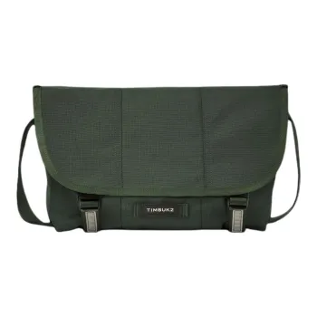 Timbuk2 Recycled Fabric Messenger Bag Shoulder Bag Crossbody Bag Small Size Unisex Military Green