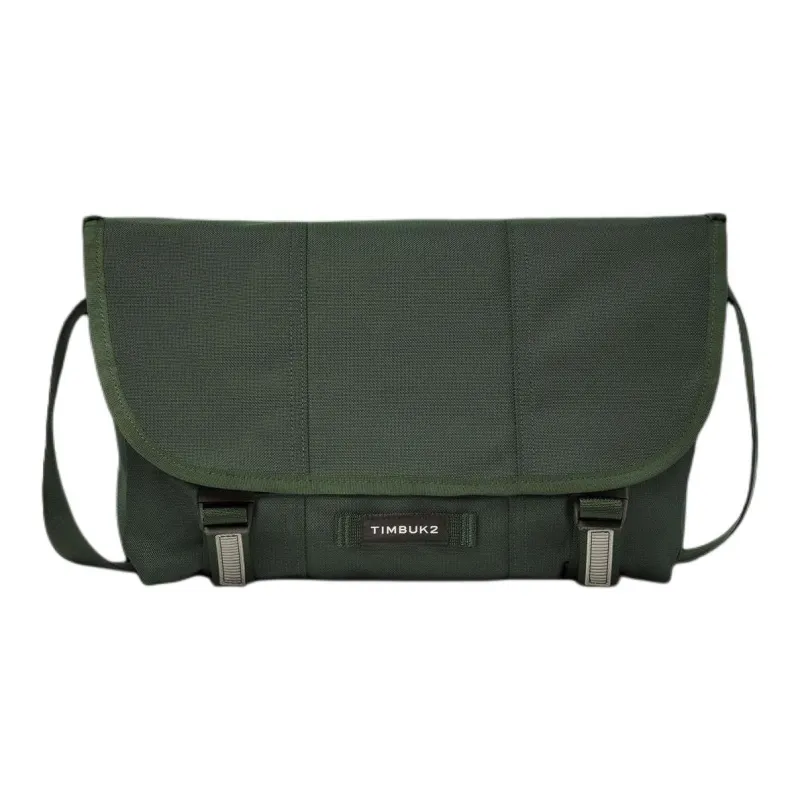 Timbuk2 Recycled Fabric Messenger Bag Shoulder Bag Crossbody Bag Small Size Unisex Military Green-0