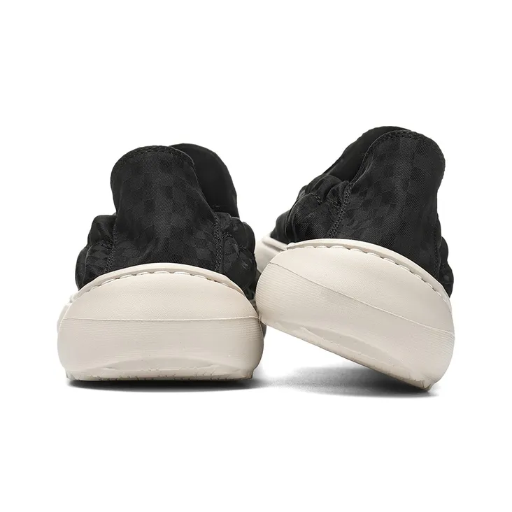 AOKANG Dunk Series Slip on, Slip on Height Increasing Abrasion Resistant Breathable Low Top Canvas Shoes Men's Box-4